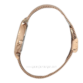 ELLE ELL27002 Laddies Rosegold Dial Blue Stainless Steel EXtra Strap Leather